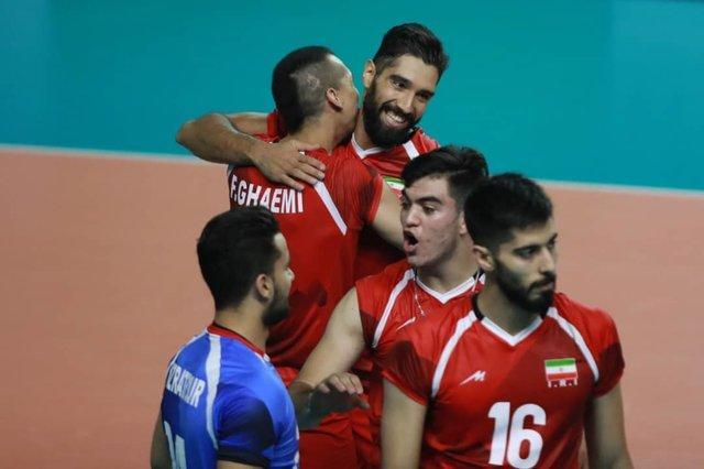والیبال ایران با شکست چین به نیمه نهایی بازیهای آسیایی رسید