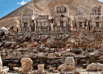 کوهستان باستانی نمرود در ترکیه و نحوه سفر به آن│ تصاویر مجسمه های غول پیکر تاریخی