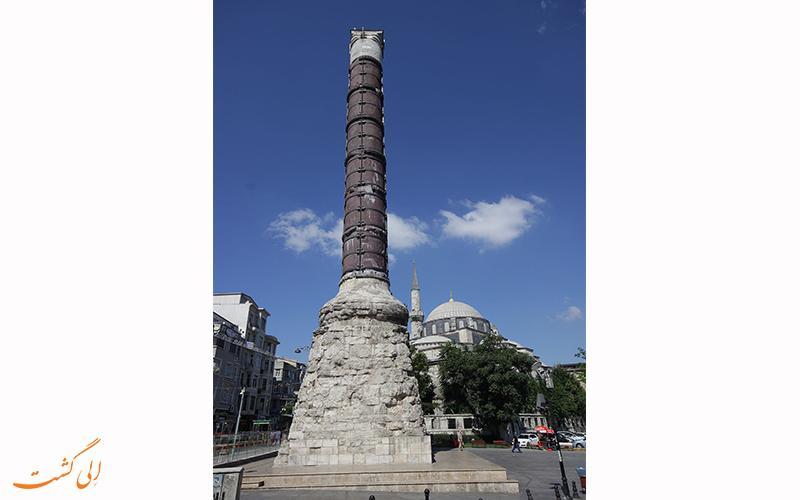 ستون کنستانتین، یادگاری از رومی ها در استانبول